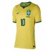 Brazília Neymar Jr #10 Domáci Ženy futbalový dres MS 2026 Krátky Rukáv